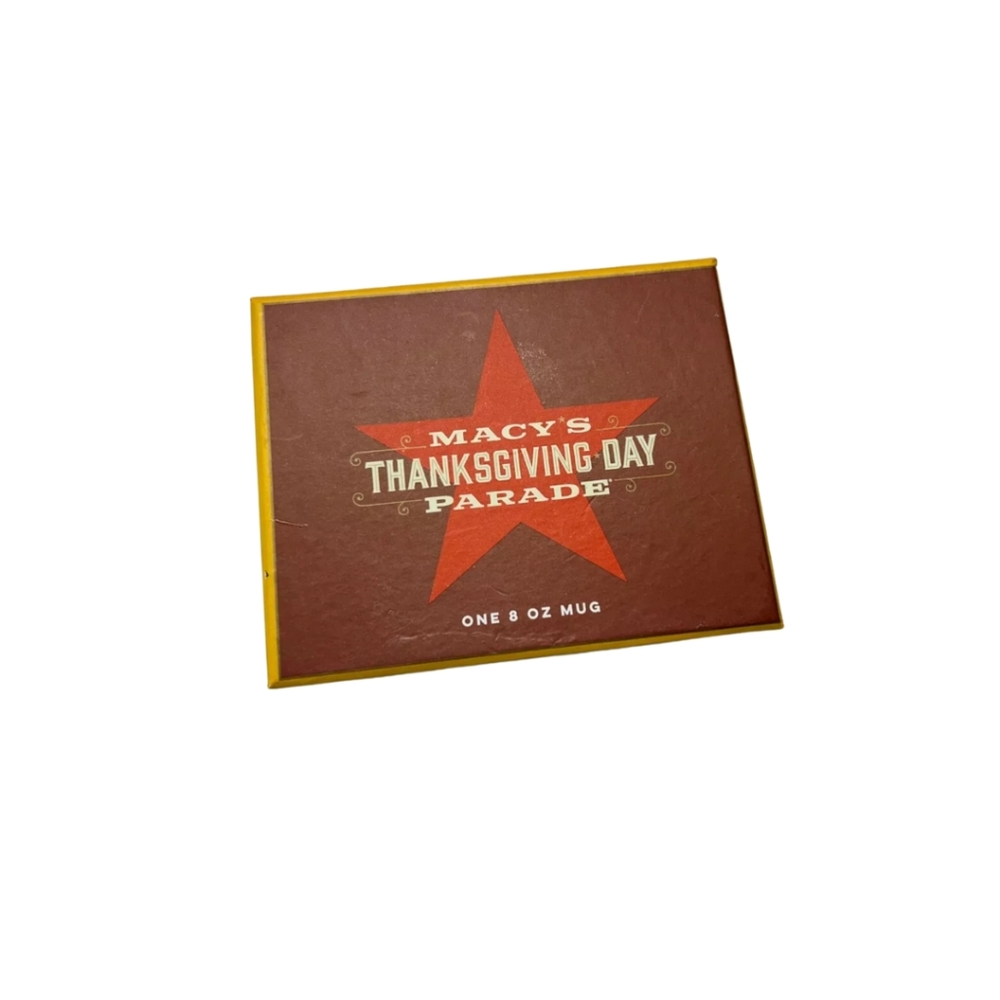 New Macy's Thanksgiving Day All Star Parade 8oz Mug & Gift Box - Picture 6 of 6